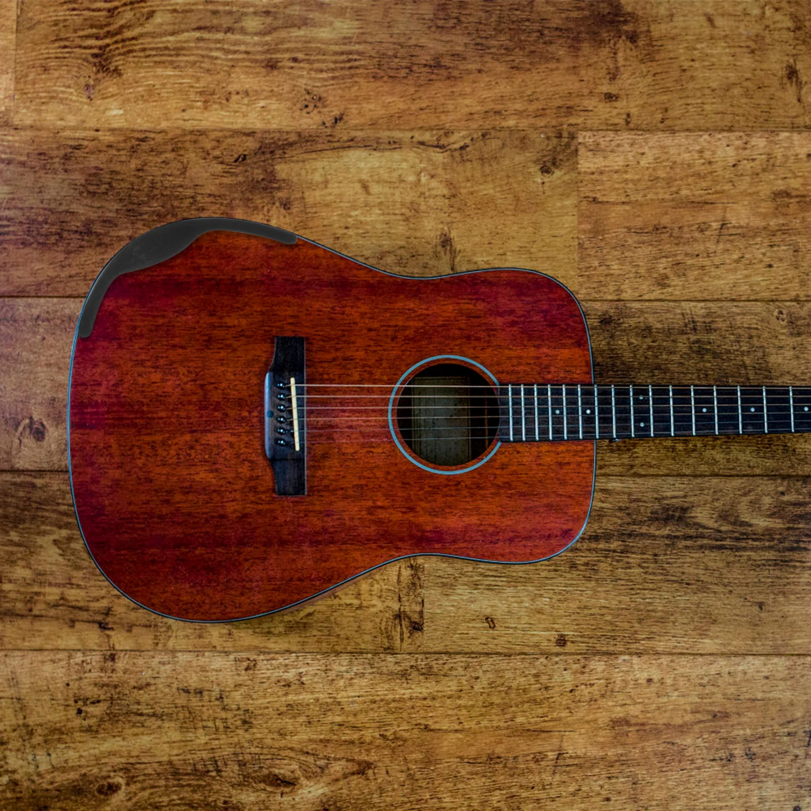 

Wooden Guitar Armrest Hand Rest Suitable for Most Acoustic Guitars Durable Non-Slip Guitar Protection Accessory