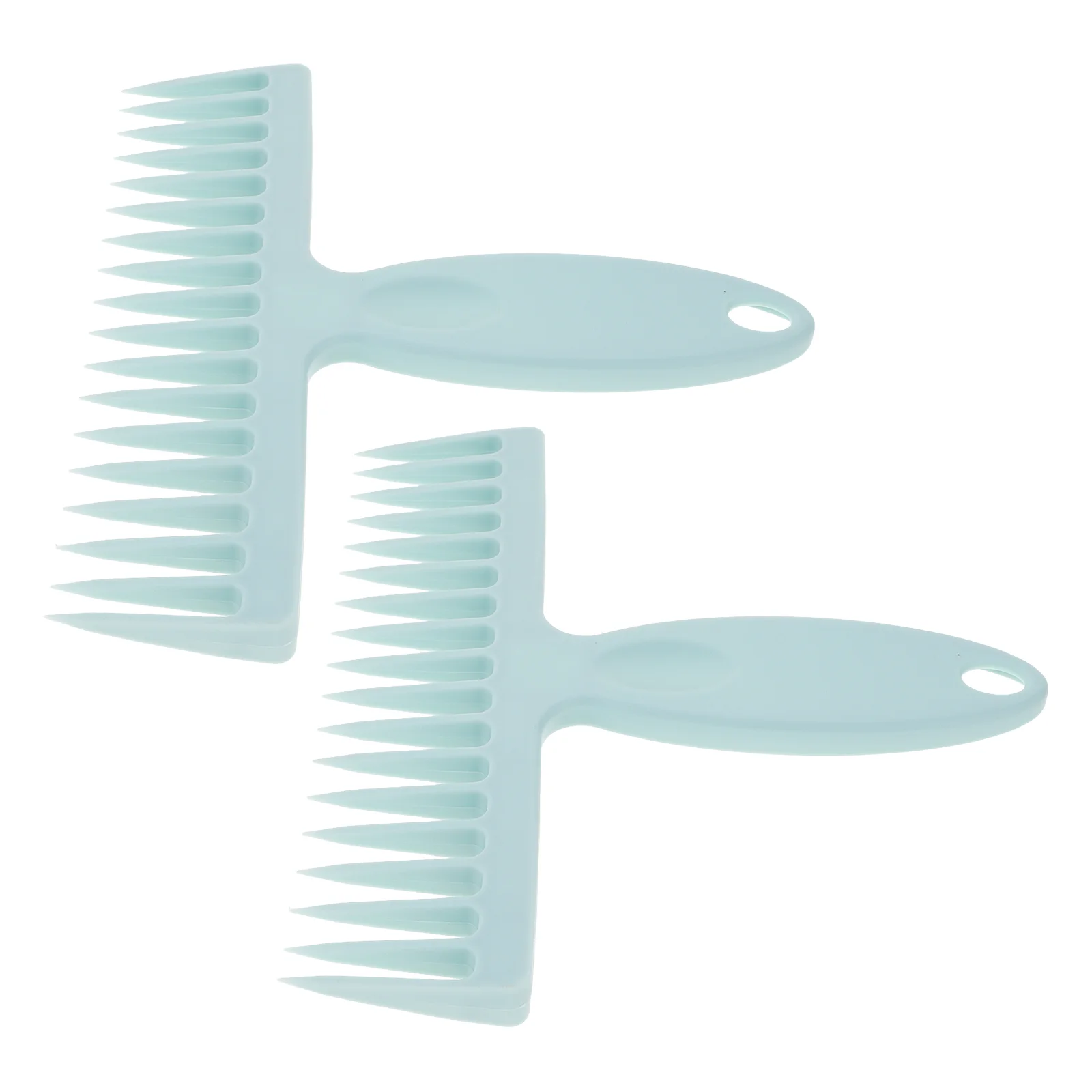 2 Pcs Make up Brush Cleaner Broom De-linting Teeth Convenient Cleaning Comb Tooth Dad