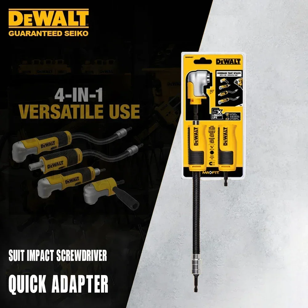 

DeWALT DWAMRASET MAX FIT® Modular Right Angle System Metal Gear for Narrow Work Space Suit Driver Drill Power Tool Accessories