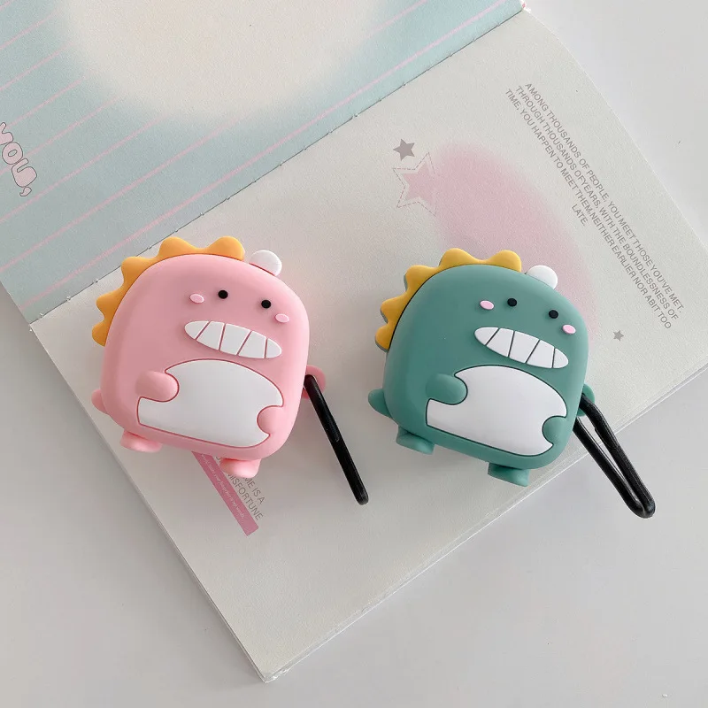 3D Dinosaur Earphone Case For Samsung Galaxy Buds 4 Pro Silicone Protective Cover For Galaxy Buds4 Buds4 Pro Fundas