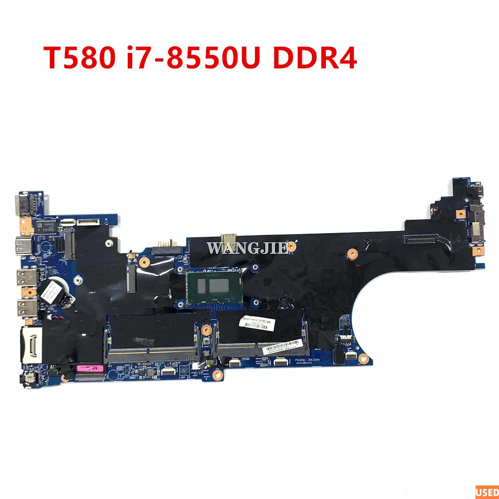 

01YR244 For Lenovo ThinkPad T580 Laptop Motherboard i7-8550U CPU 17812-1 448.0CW07.0011 DDR4