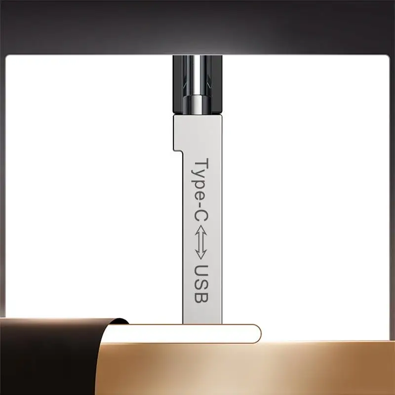CR006 Zinc Alloy Card Reader Type C SD/TF USB Flash Disk Support 256G Multi Memory Card Reader For Computers Phones-N35R