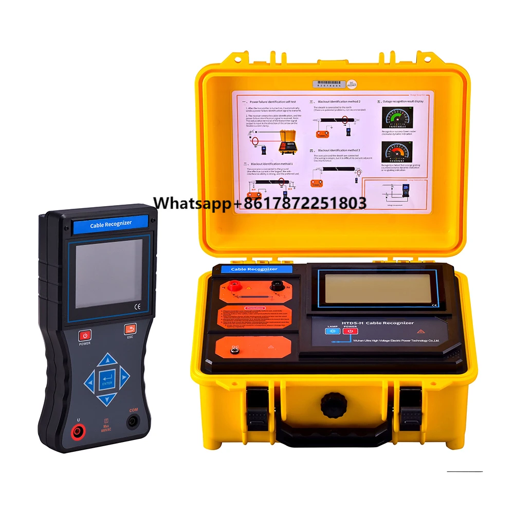 UHV-520 Cable Identification Instrument Electric Cable Detector High Voltage Testing Equipment