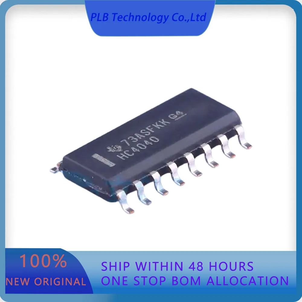 SN74HC4040DR SN74HC4040  Falling Edge 2V~6V 1 33MHz SOIC-16-208mil Counters Dividers Original Stock