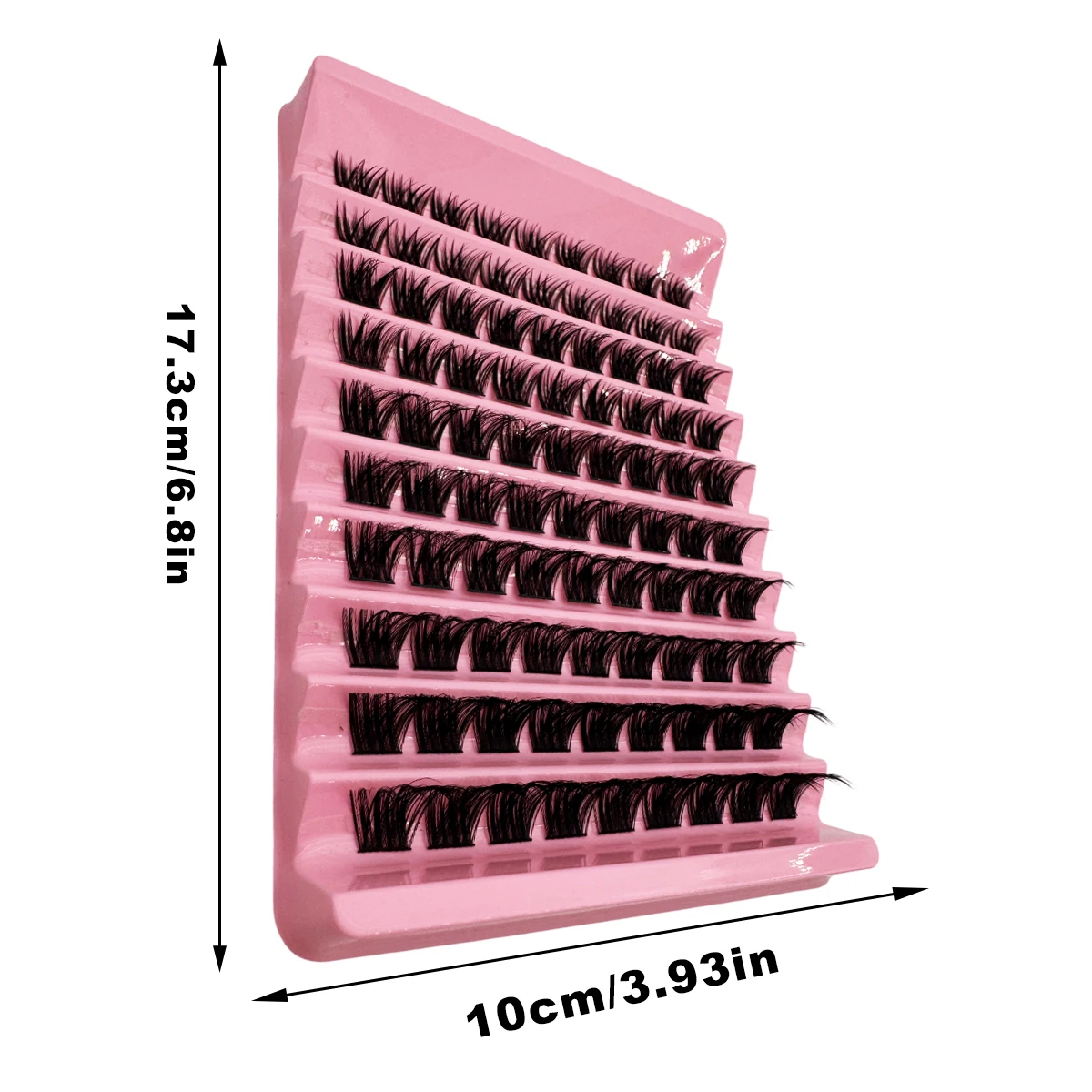 ขนตาปลอมแบบ DIY 90 ช่อ ขนตาปลอมนุ่ม น้ำหนักเบา และฟูเป็นธรรมชาติ เหมาะสำหรับงานปาร์ตี้