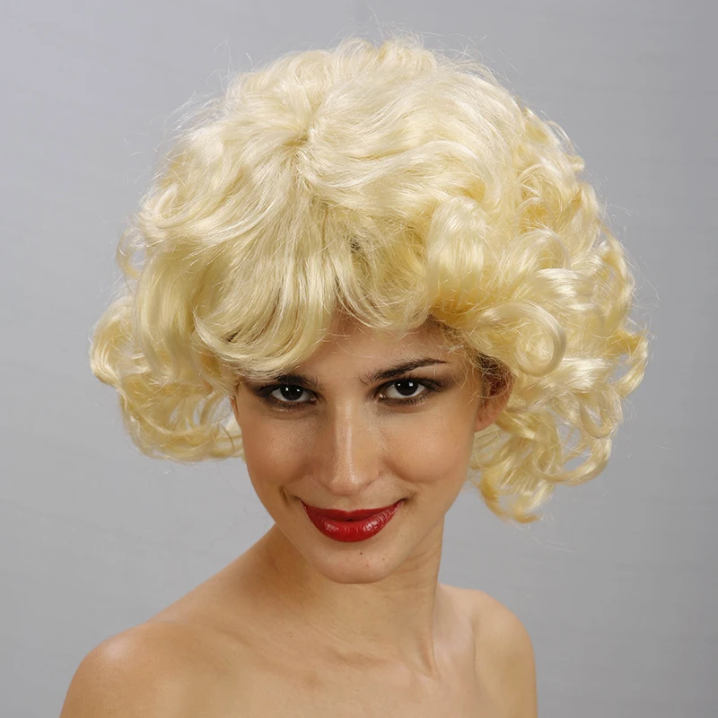 زي حفلات الهالوين للبالغين، زي إلفيس بريسلي، زي مارلين مونرو، شعر مستعار للعروض في الحانات، زي شخصيات الأفلام للجنسين #2