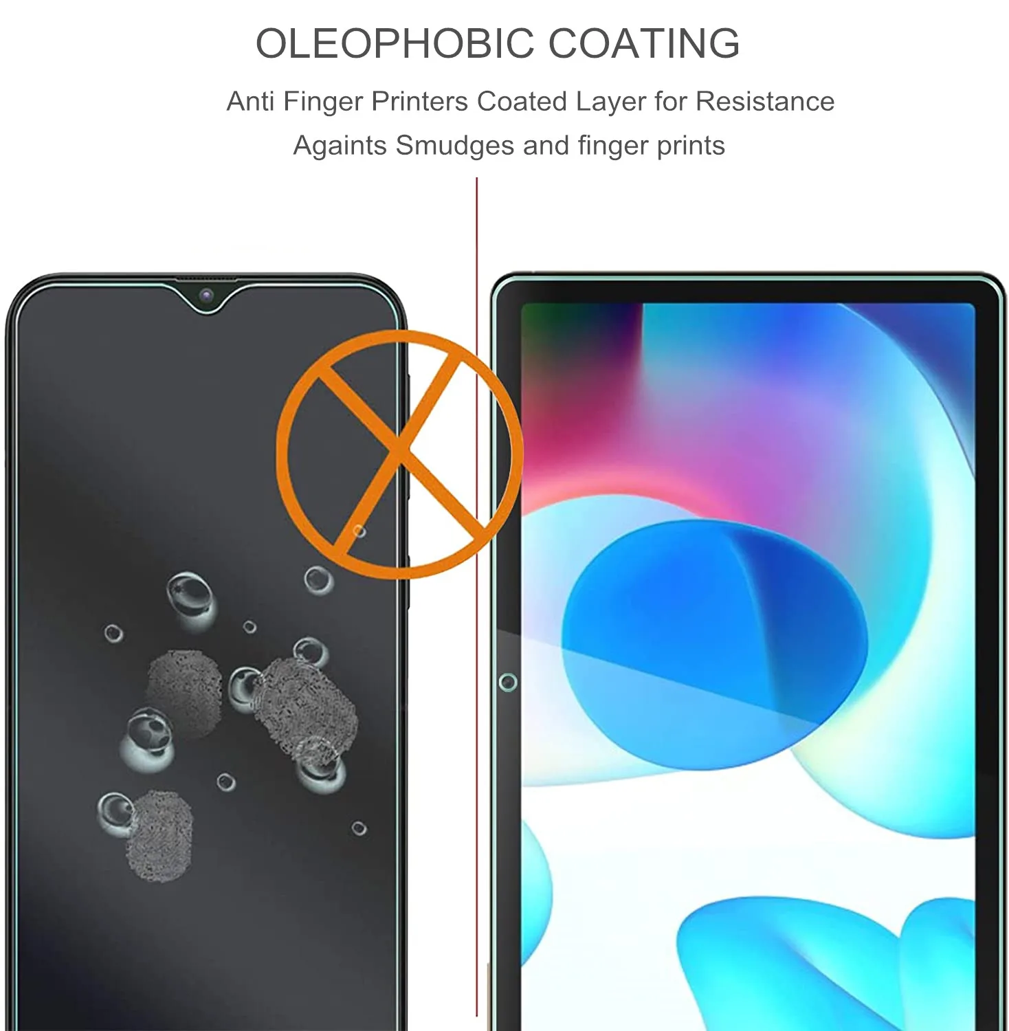 واقي شاشة من الزجاج المقسى مكون من 3 قطع لـ Realme Pad 10.4 بوصة ممن لهم Pad 11 / Realme Pad 2 / X HD أفلام شفافة مضادة للخدش