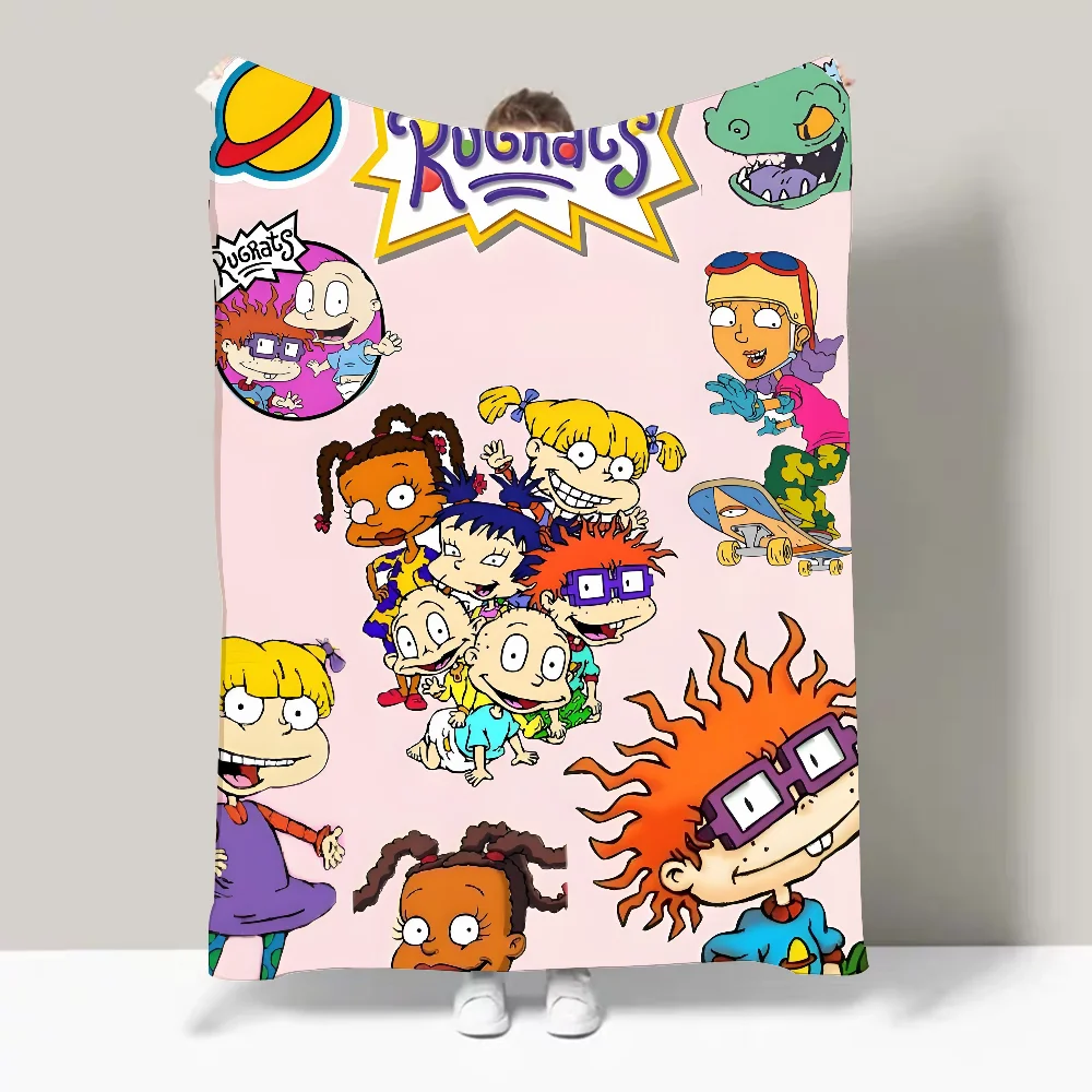 Anime R-rugrats Blanket Design Lightweight Throw Blanket For Dorms, Naps, Living Room, Office,Sofa,All-Season