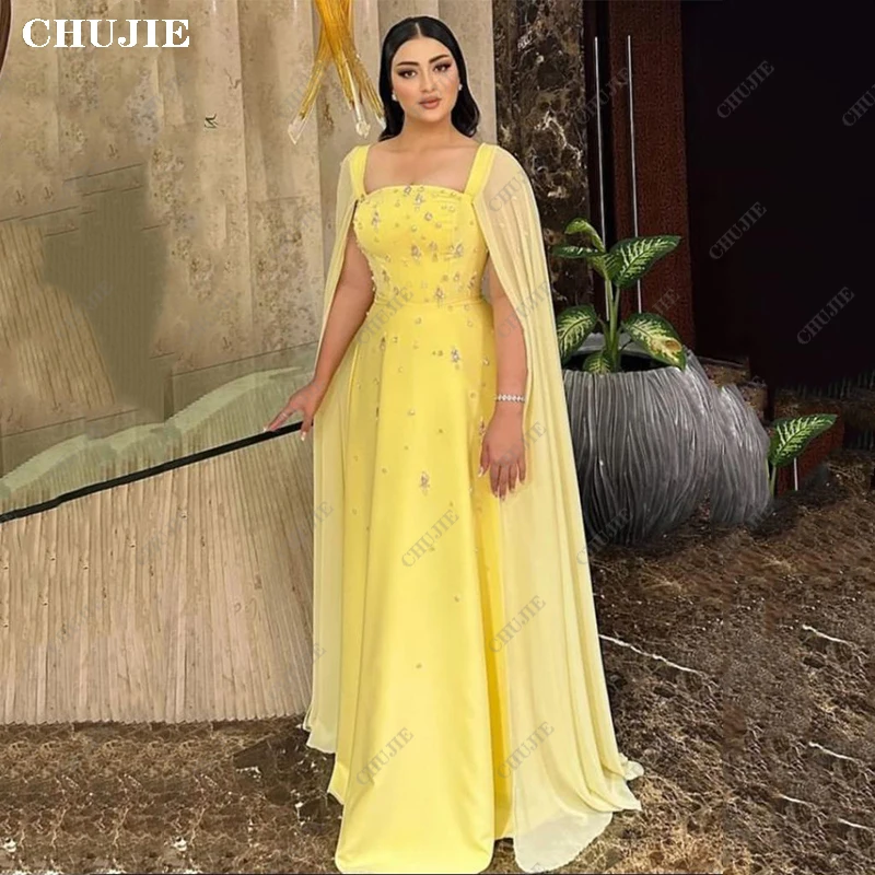 Femmes robes de soirée perles formelles paillettes Robe de soirée Araba dubaï cristal robes de bal personnalisées Robe en mousseline de soie Robe de bal فساتmavera
