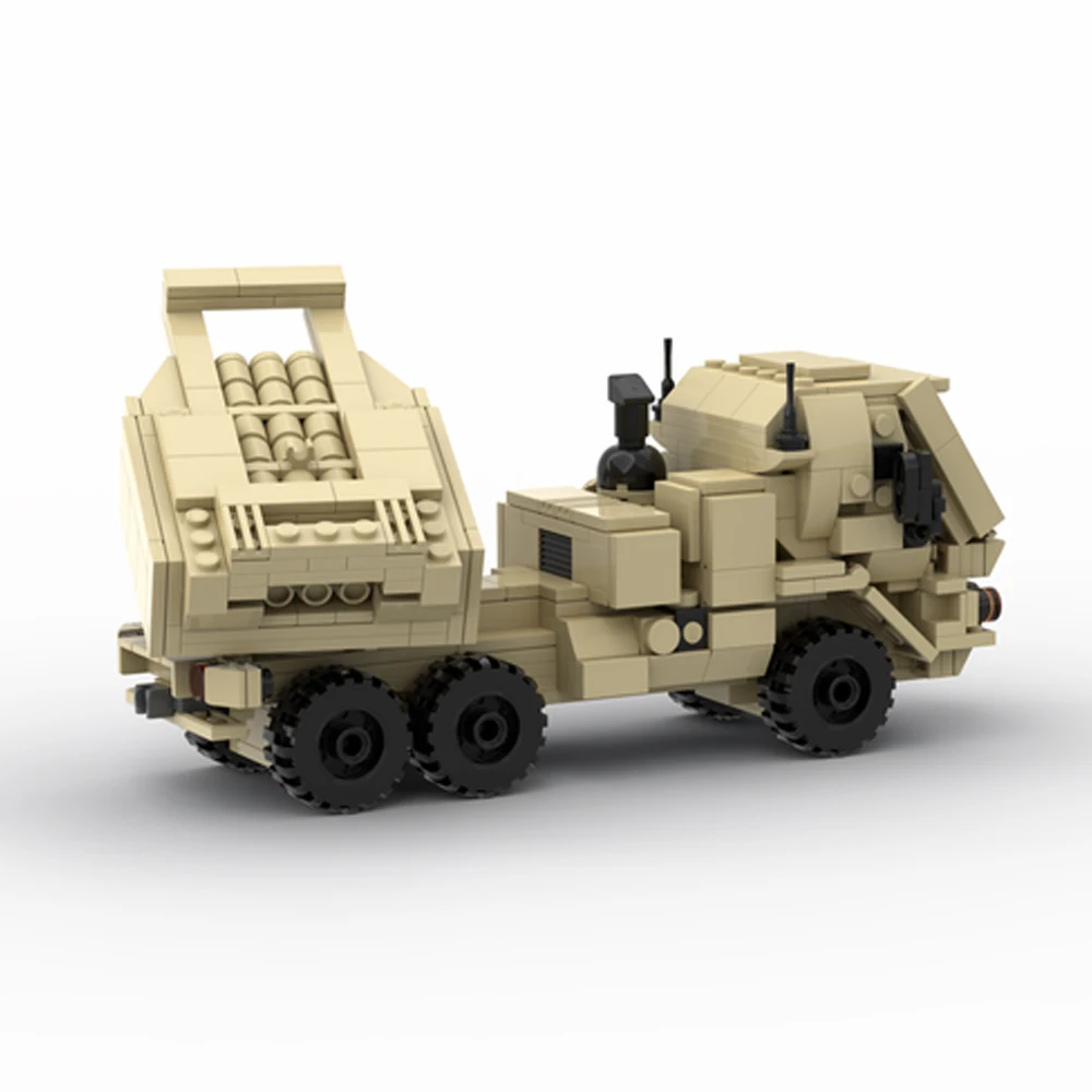 SETBRICKS MOC M142 HIMARS M1140 FMTV Lkw Bausteine Armee Sammlung Modell Sets Ziegel Kinder Geschenk Spielzeug