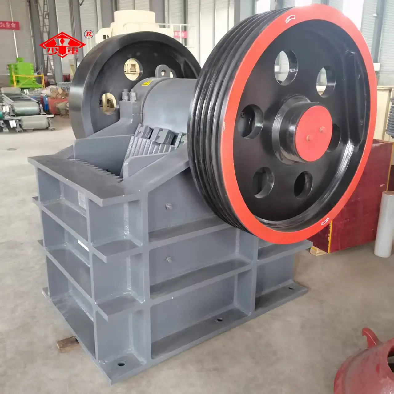 Competitively Priced Complete Primary Jaw Crusher 400 X 600 with Motor for Mining Ore and Rock Crushing