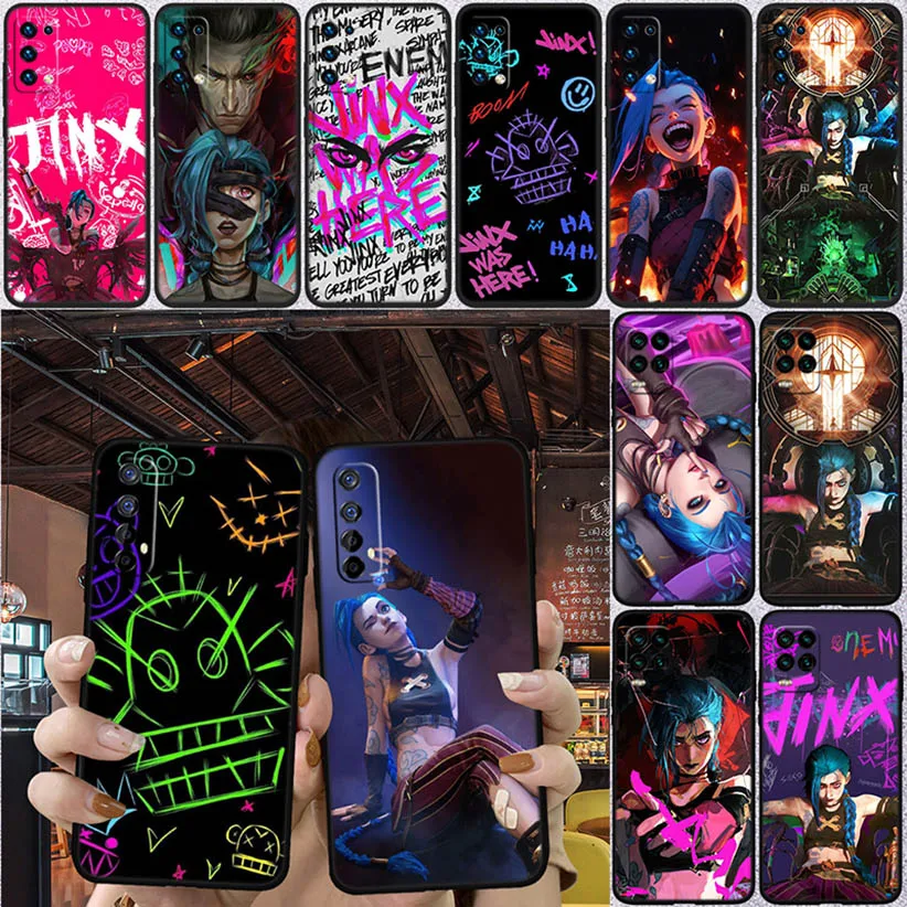 Arcane Jinx New High-End Phone Case for Redmi Note 11 12 13 Pro Plus 13C 12C 11S A3 A3X