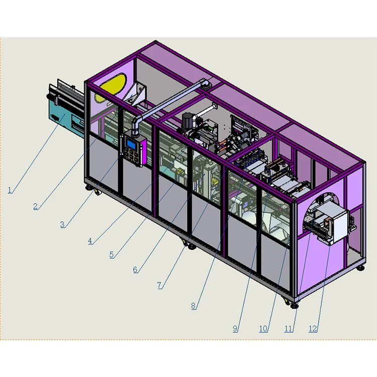 YG Automatic Paper Making Machine Paper Wrapping Machine Making Straw Paper Product Making Machinery