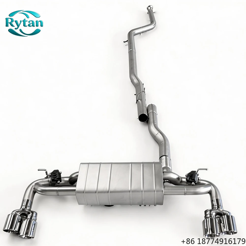 

Exhaust Pipe Exhaust Valved 304 Stainless Steel Valvetronic Exhaust System Catback for 540i