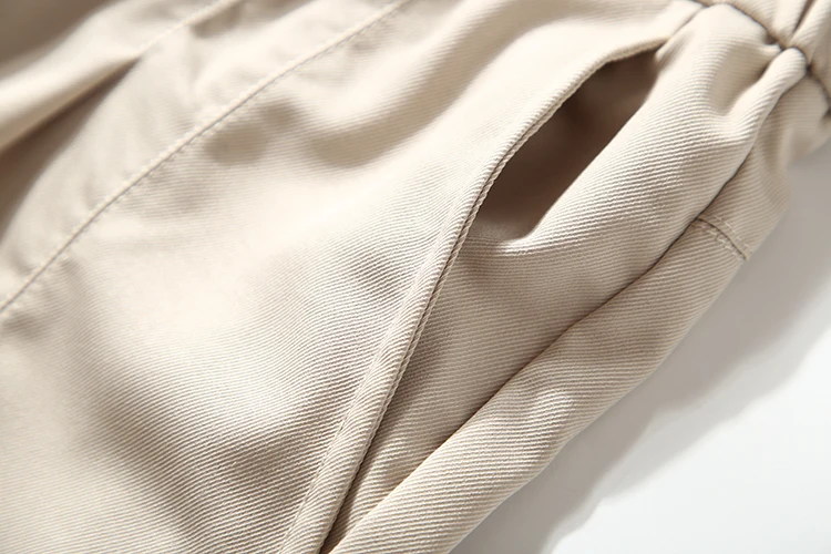 

Men's Summer Casual Pants Elastic Waist Dstring 3D Tailored Versatile Loose Fit Faionable Ci Sle Long Trousers
