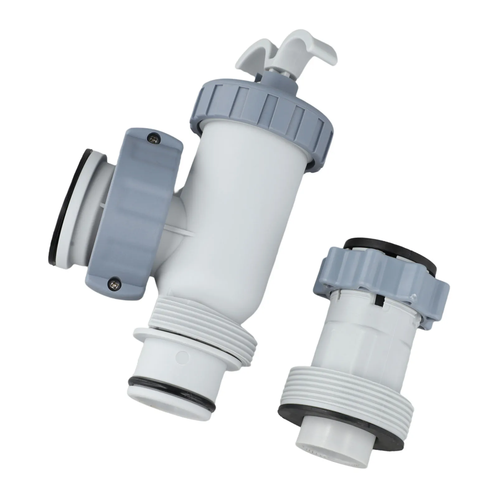 Conjunto de bomba de filtro, piezas de repuesto para piscina, diseño ligero, mejora tu sistema de piscina, cambio de manguera conveniente