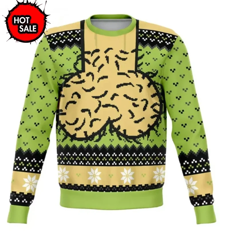 New Funny Donkey Print Ugly Sweaters Christmas For Men Women Clothes Comfort Christmas Sweater Men 3D Print Unisex Sweatshirts 