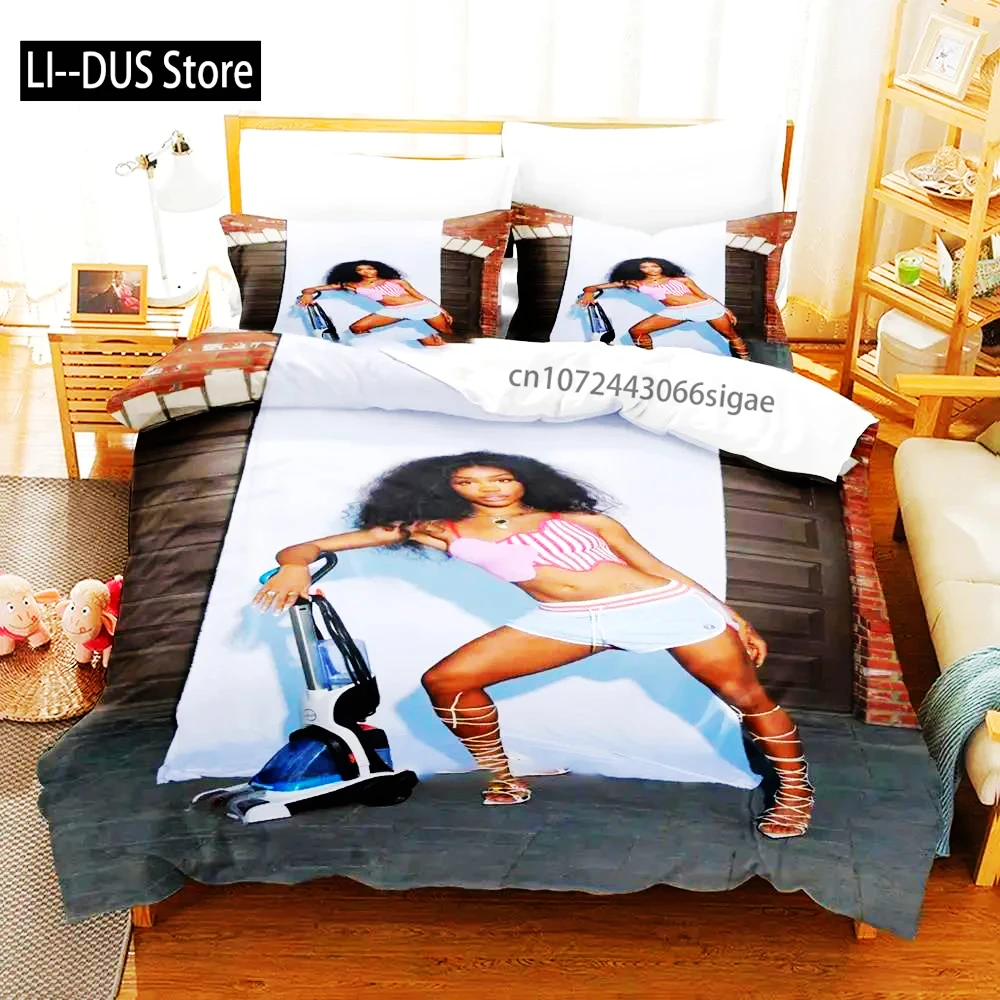 

2024 Hip Hop Bedding Set Single Double Queen King Size Duvet Cover Anime Parure De Lit For Adults Boys Quilt Cover Pillowcase
