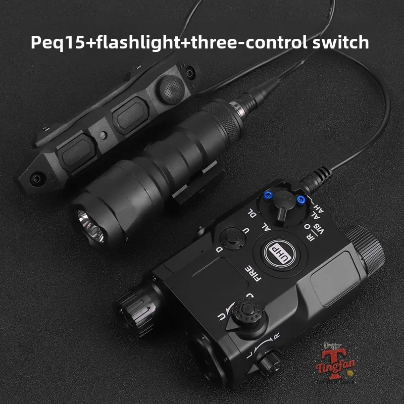 DBAL-A2 マウステールタクティカルボックス PEQ15 多機能フラッシュライト 三段階制御 マウステールタクティカルボックス グリーンレーザー