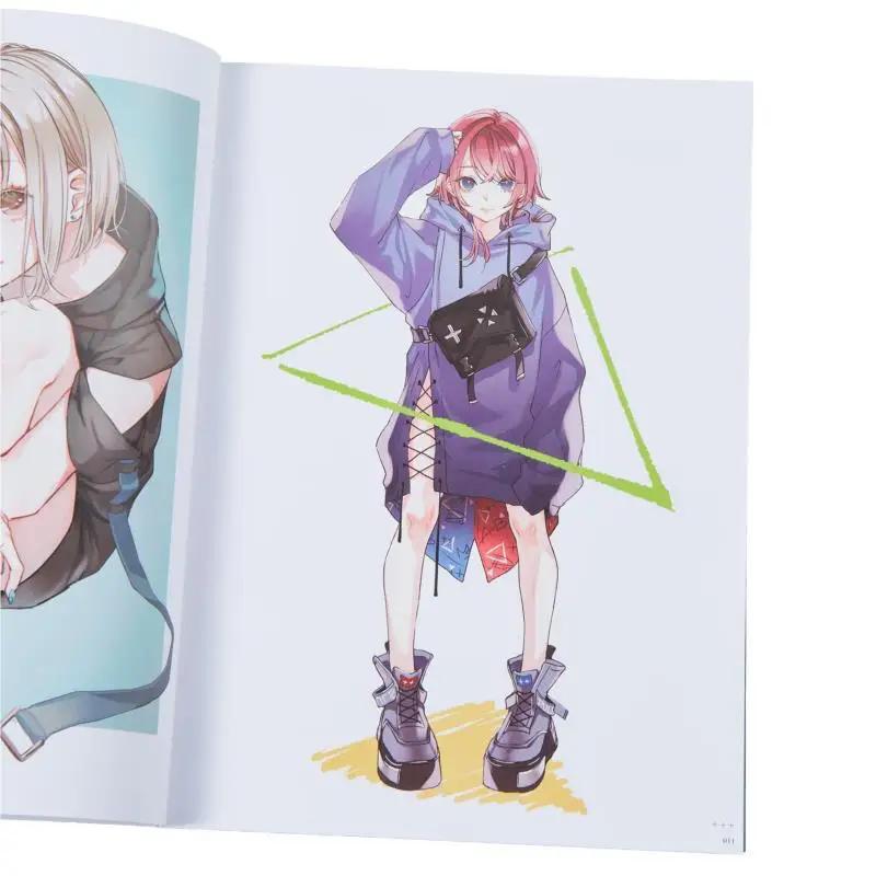 بالإضافة إلى الأخضر عشرة ألبوم أحمر أزياء ماكياج التوضيح نصائح الأخضر عشرة الأحمر Beixing 9786267062715 كتاب #4