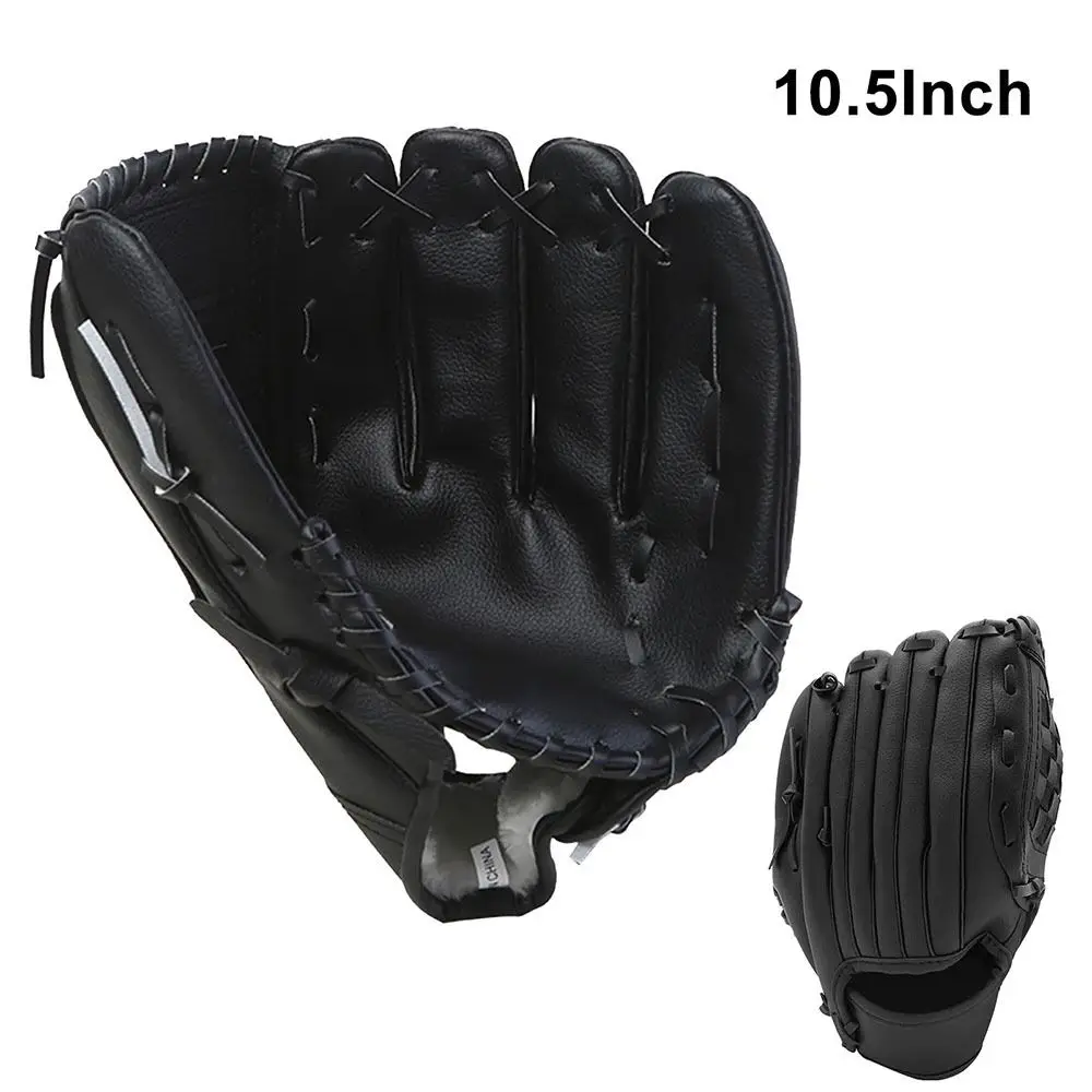 

1Pcs Outdoor Sport Baseball Glove Baseball Training PU Leather Batting Gloves Practice Equipment 10.5inch