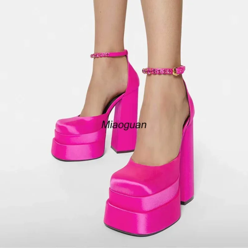 Super High Heel Wedding Shoes for Women 2025 New Summer Sexy Sandals Women\'s Party Nightclub Banquet Shoes Platform Ladies Shoes