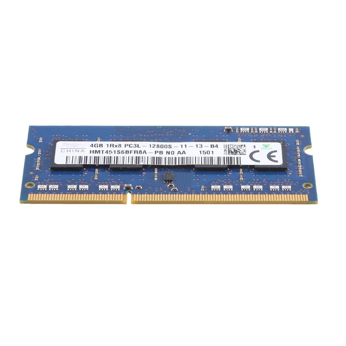 Para Hynix DDR3 4GB memoria RAM para ordenador portátil 1600Mhz PC3 12800 1RX8 1,35 V 8 IC memoria SODIMM solo para Intel