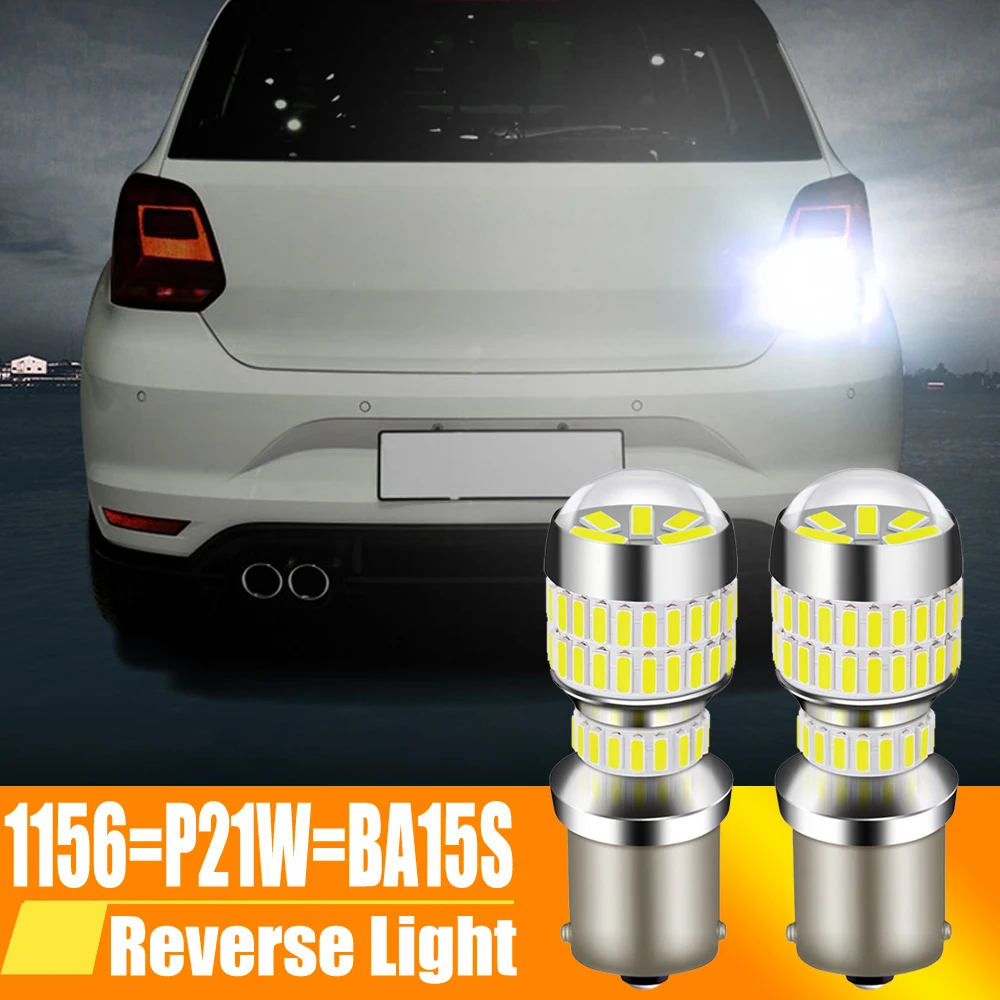 

2pcs P21W BA15S Led Canbus Reverse Light Blub Lamp For VW Passat B5 B5.5 B6 Golf mk3 mk4 mk5 mk6 3 4 5 6 Polo 6n 6r 9n Touran