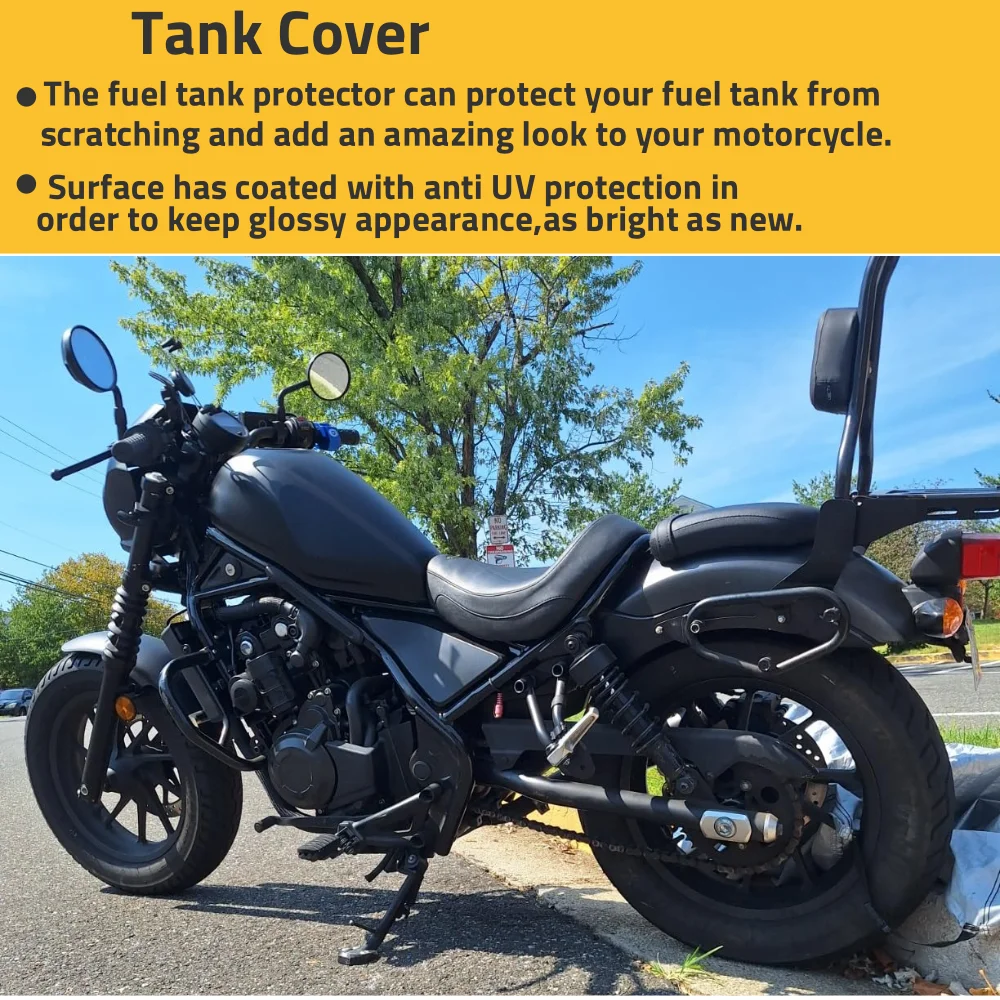 CMX500 CMX250 CMX300 Oil Fuel Cover Fuel Gas Tank Fairing For Honda Rebel CMX 250 300 500 2017-2024 CM500 Motorcycle Accessories