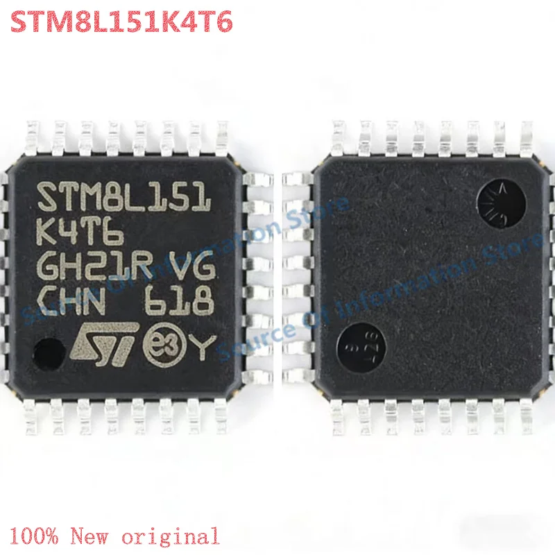 

5Pcs STM8L151K4T6 8-bit Microcontroller MCU LQFP32 100% New