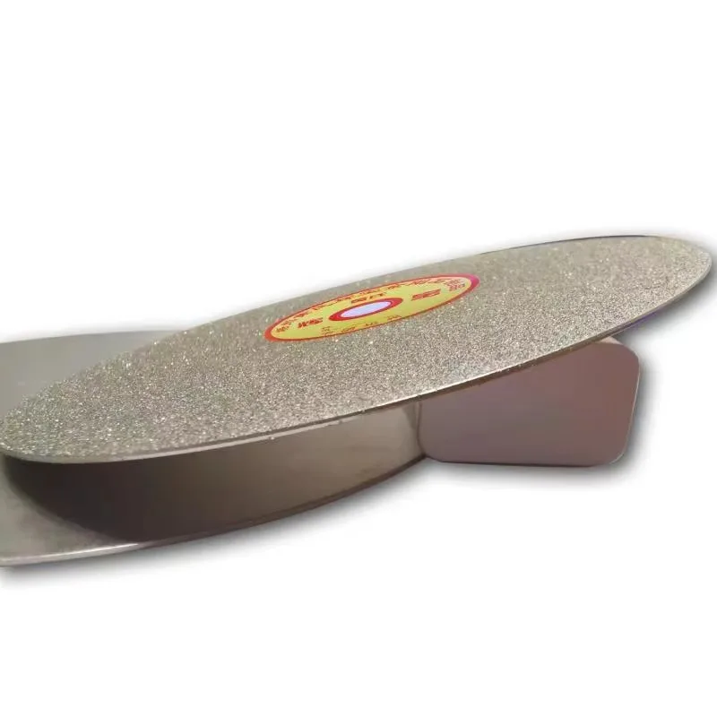 10 Inch Diamond Alloy Polishing Disc 250mm 32 Hole for Glass Ceramic Jade Agate Seal Stone - Grinding Wheel for Polishing
