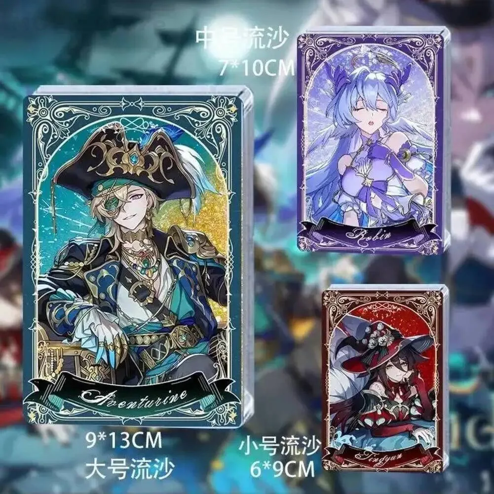 

Game Acrylic Quicksand Stand Mahjong Souvenir Honkai: Star Rail HoYoFair Cosplay Aventurine Robin Tingyun Feixiao Gift Honkai: