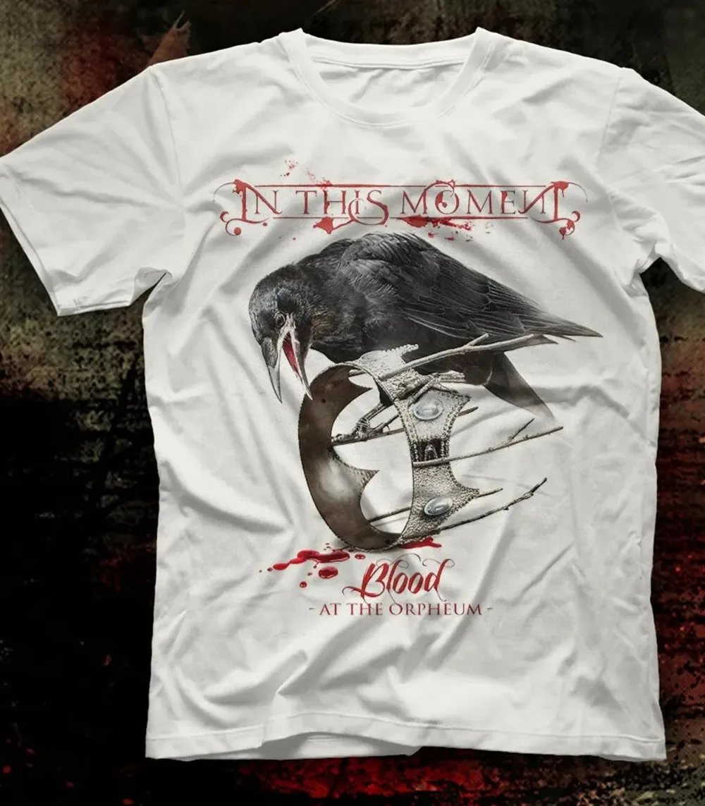 In This Moment band blood white shirt All sizes S 5Xl 1F18