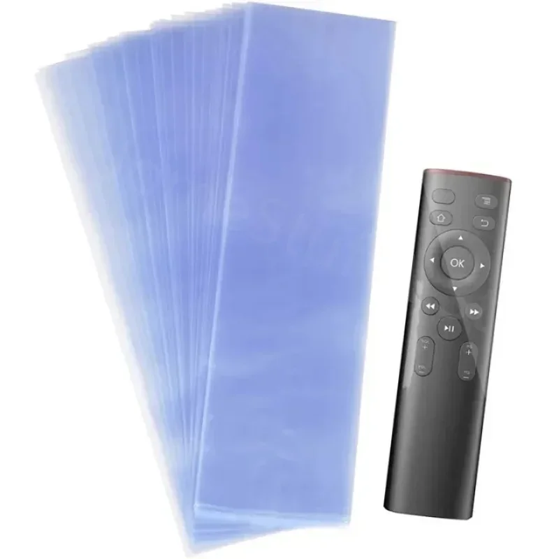 5/10/20PCS Transparent Shrink Film Bag Anti-dust Protective Case Cover For TV Air Conditioner Remote Control Shrink Plastic