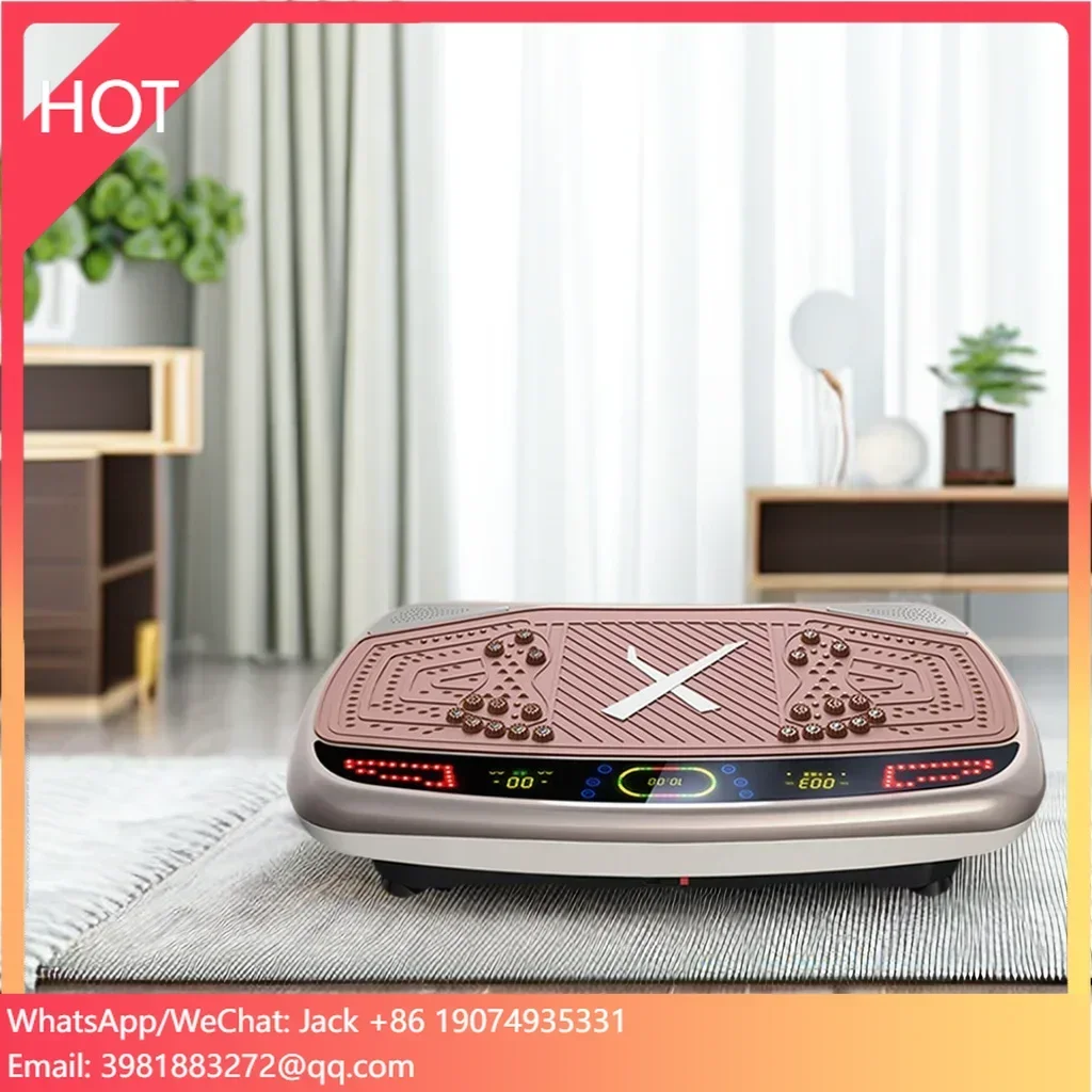 Slim Vibration Platform Plate Home Use Vertical Fitness Equipment Whole Body Exercise Vibration Plate