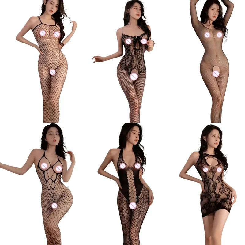 

Сексуальное сетчатое боди, экзотическая одежда для взрослых, летняя ночная сорочка, платье-бэбидолл