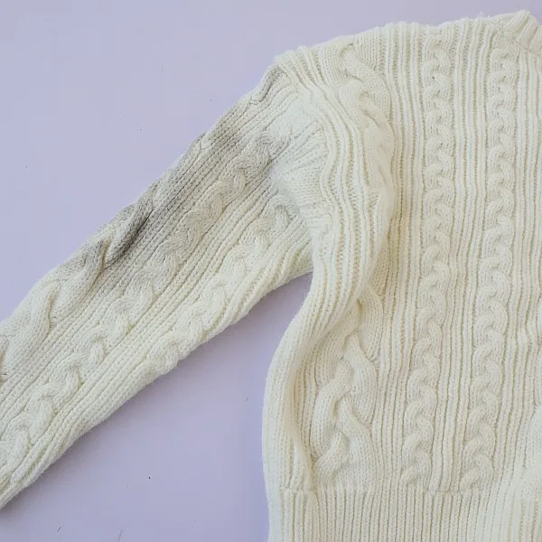 ربيع جديد السيدات جولة Ne Long Sve محبوك سترة فضفاضة تناسب اللون عارضة Sle الحرارية البوليستر مزيج B #3