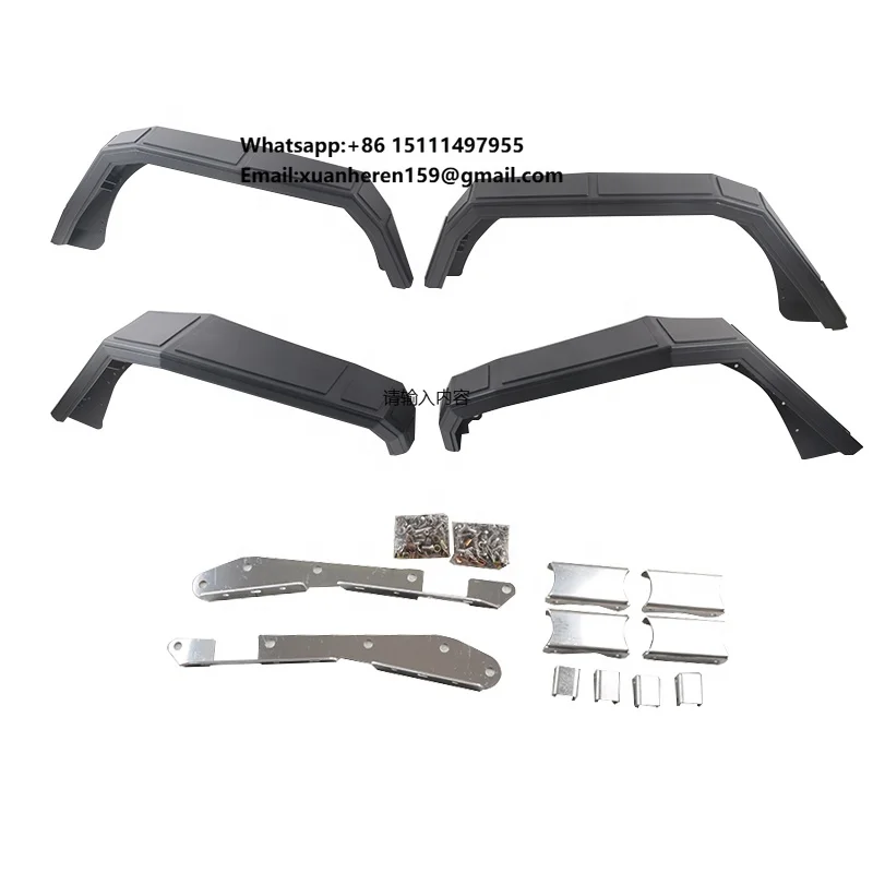 

Car Fenders for Jeep Wrangler Jk 07-17 Fender Flares Accessories Offroad