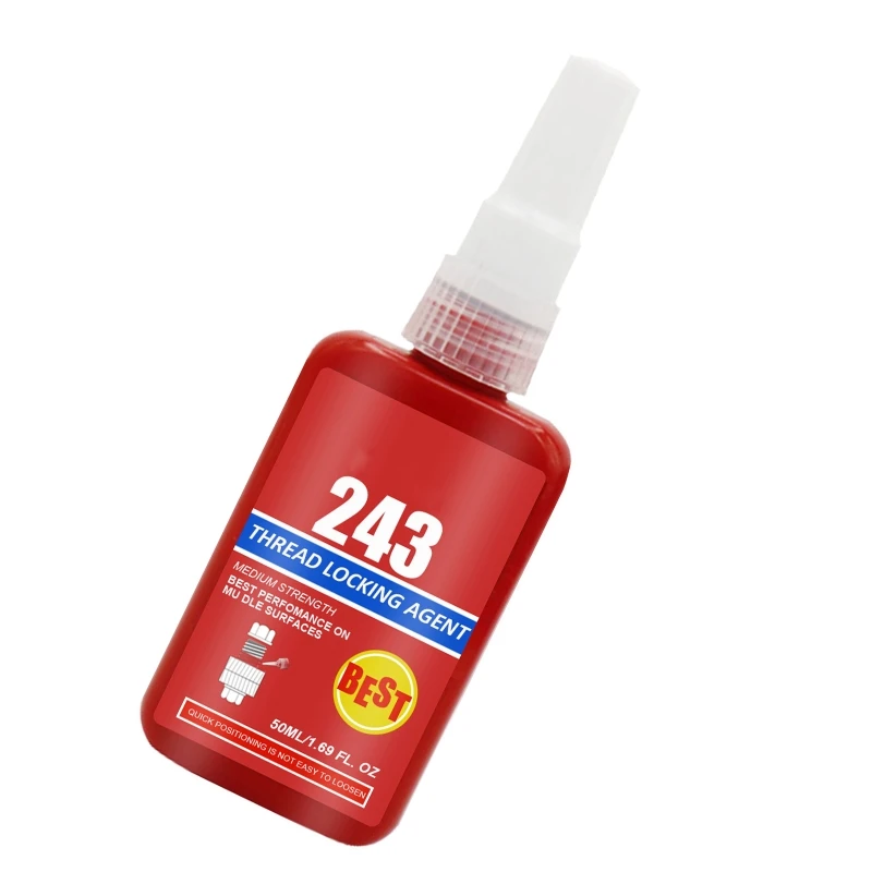 Thread Locking Agent Temperature Resistant High Strength Adhesive Sealant for Pipe Thread, 50ml/Bottle H7EC