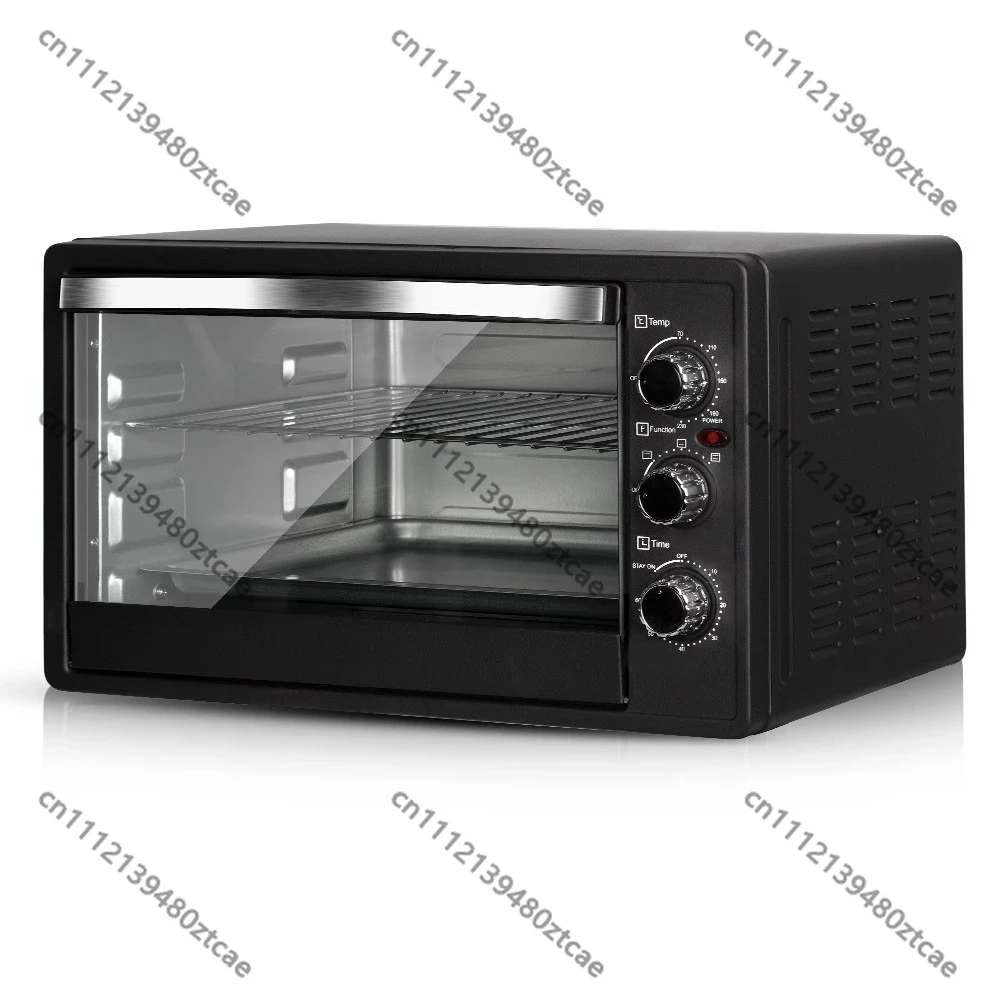 35L Large Capacity Electric Oven, Visual Multifunctional Baking Oven, Smart Home Cake Breakfast Making Appliance