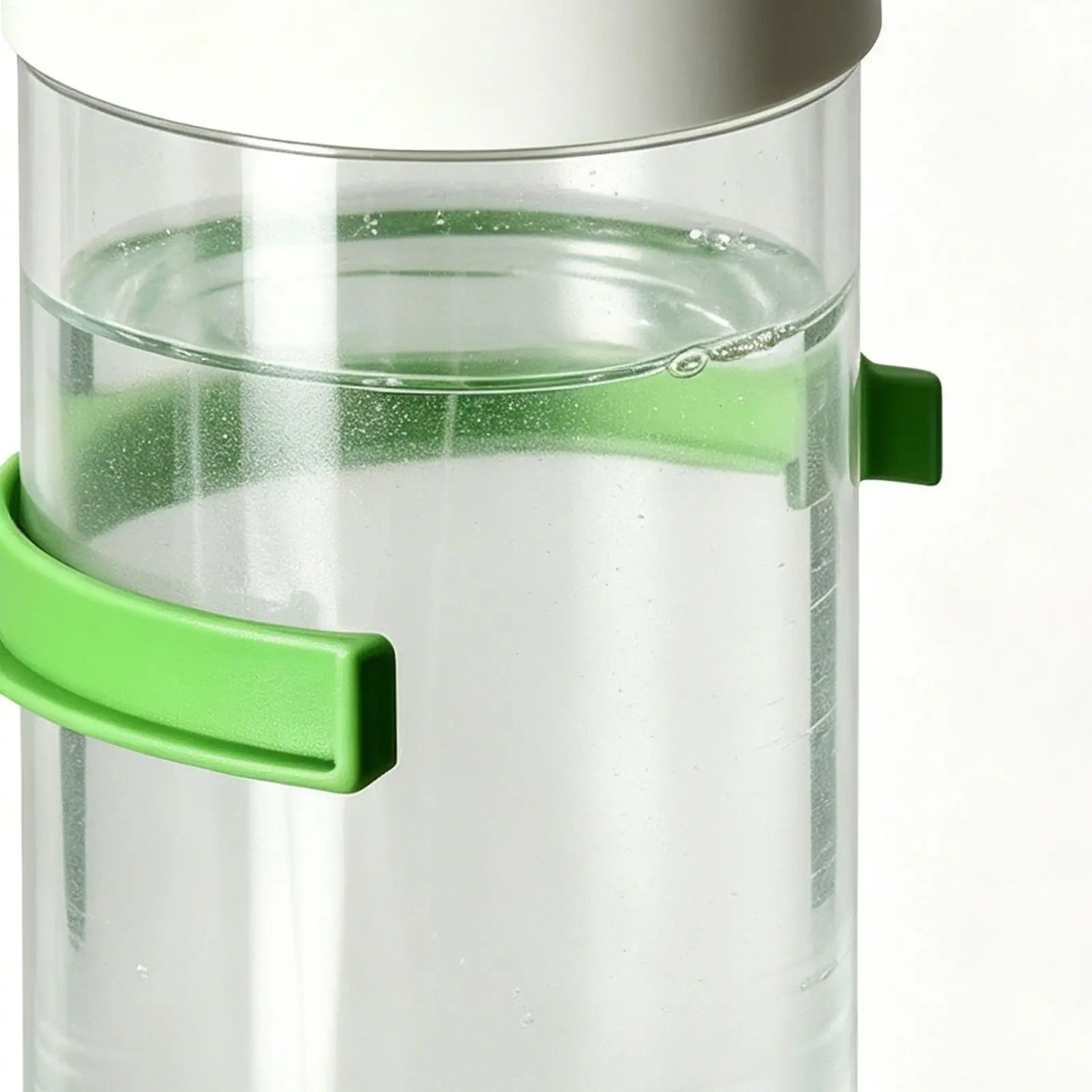 Dispensador de agua para periquitos, bebedero automático transparente de 140ml, bebedero para loros de interior, para periquitos, cotorras, pinzones, codornices
