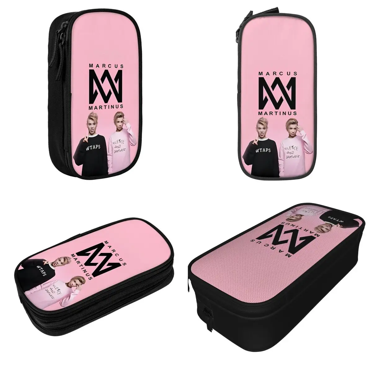 Norway Marcus And Martinus Pencil Cases Unforgettable Tour Pen Box for Student Large Storage Pencil Bags School Stationery