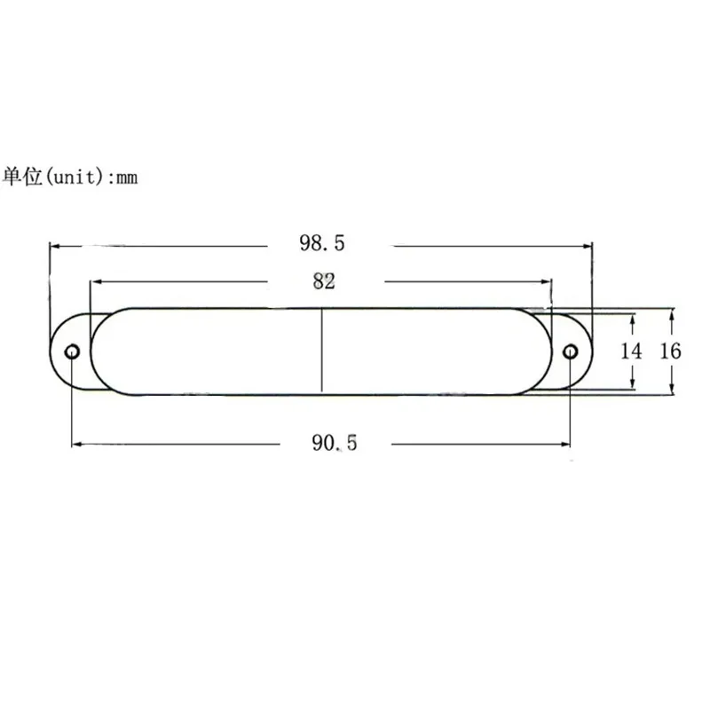 Einzel-Spulen-Vintage-Röhren-Pickup, verchromt, für E-Gitarrenzubehör – Detail 5