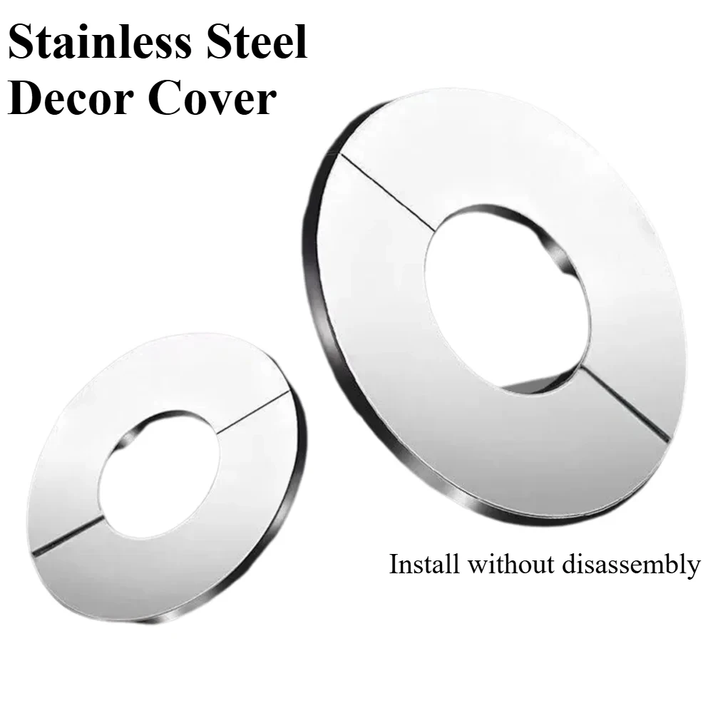 Stainless steel decorative cover, air conditioner hole, gas water heater, gas triangle valve faucet cover
