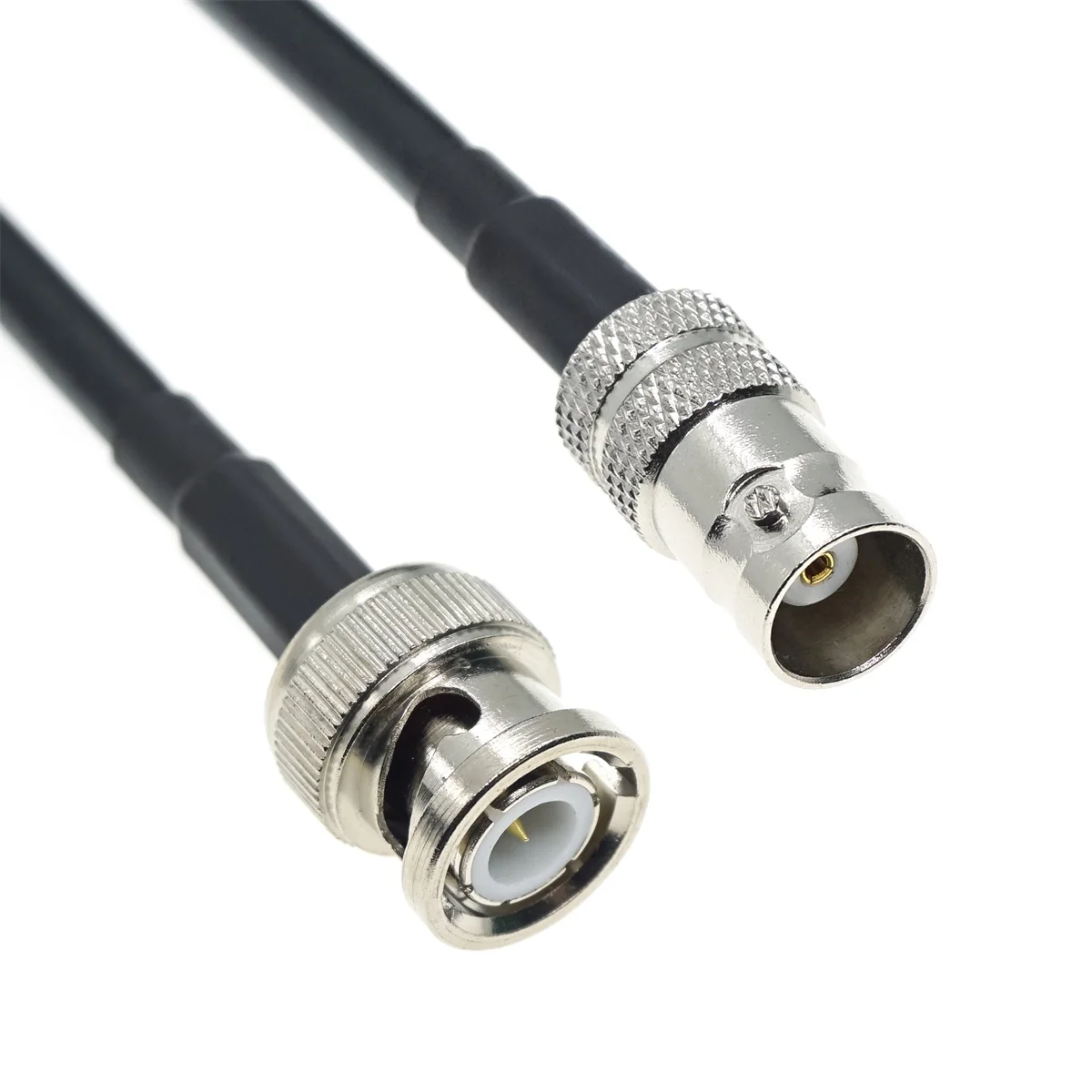 RG58 BNC Male Female to BNC Male Female Jack Plug Right Angle Connector RF Coax Coaxial Cable Wire Pigtail Jumper Extension cord