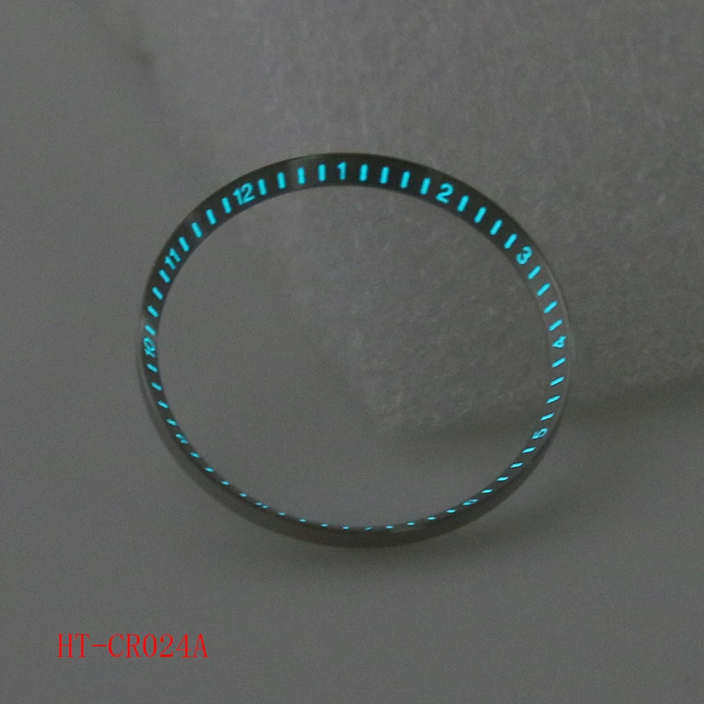 الأرقام العربية 316L الفولاذ المقاوم للصدأ سوبر BGW9 الأزرق مضيئة SKX007 ساعة الفصل الدائري