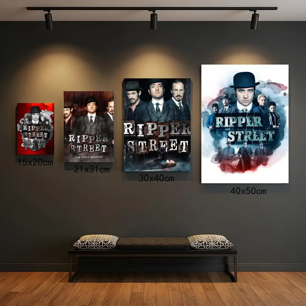 tv series R-Ripper Street-T Painting Calligraphy Boho Botanical Decor for Living Room  Elegant Home Style