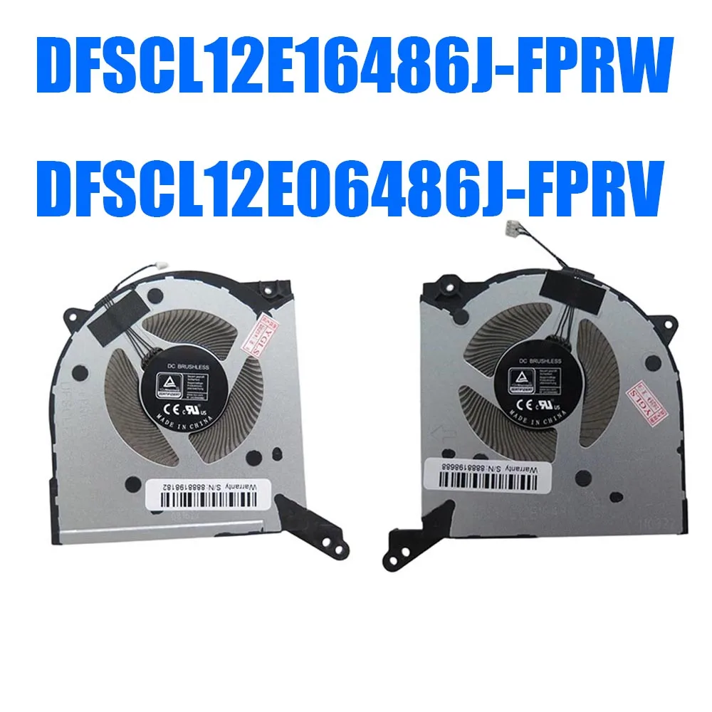 

DFSCL12E16486J-FPRW DFSCL12E06486J-FPRV DC12V Laptop Fan