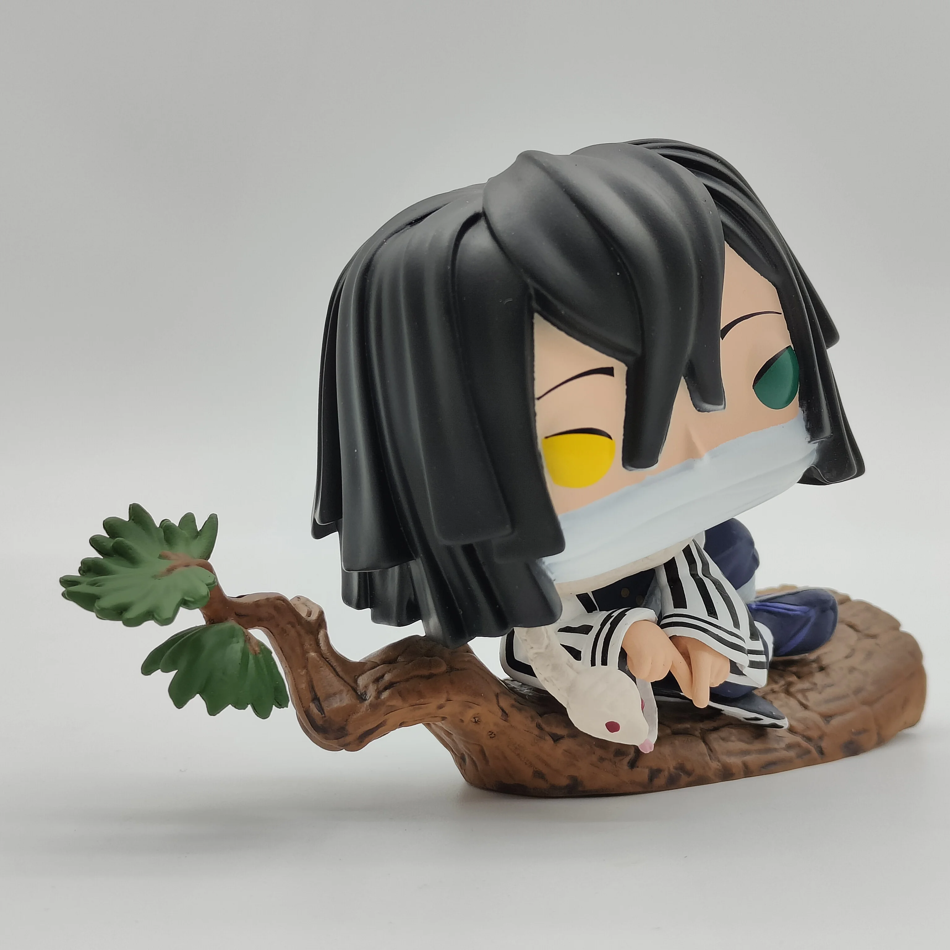 Demon Slayer 1395 OBANAI IGURO Vinyl Figurine Cute Doll Anime Peripherals Action Figure Collection Model Toys