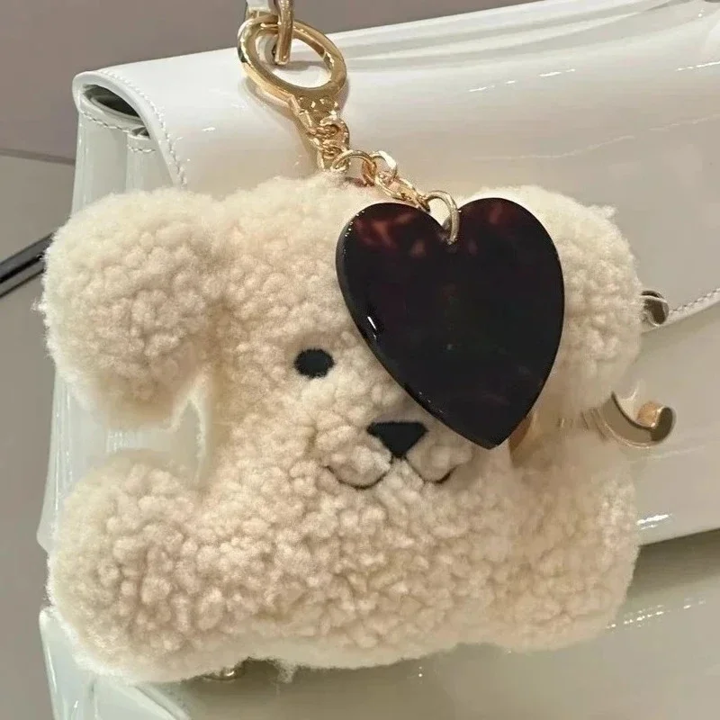 

Плюшевая кукла-щенок, сумка, кулон, дофамин, большая голова, абстрактная пустая связка, подарок, брелок